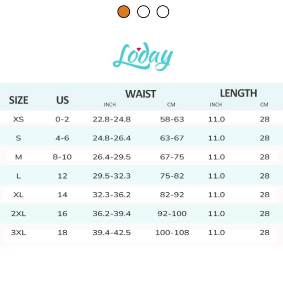 NWOT beige Loday waist trainer / corset L - Picture 9 of 11